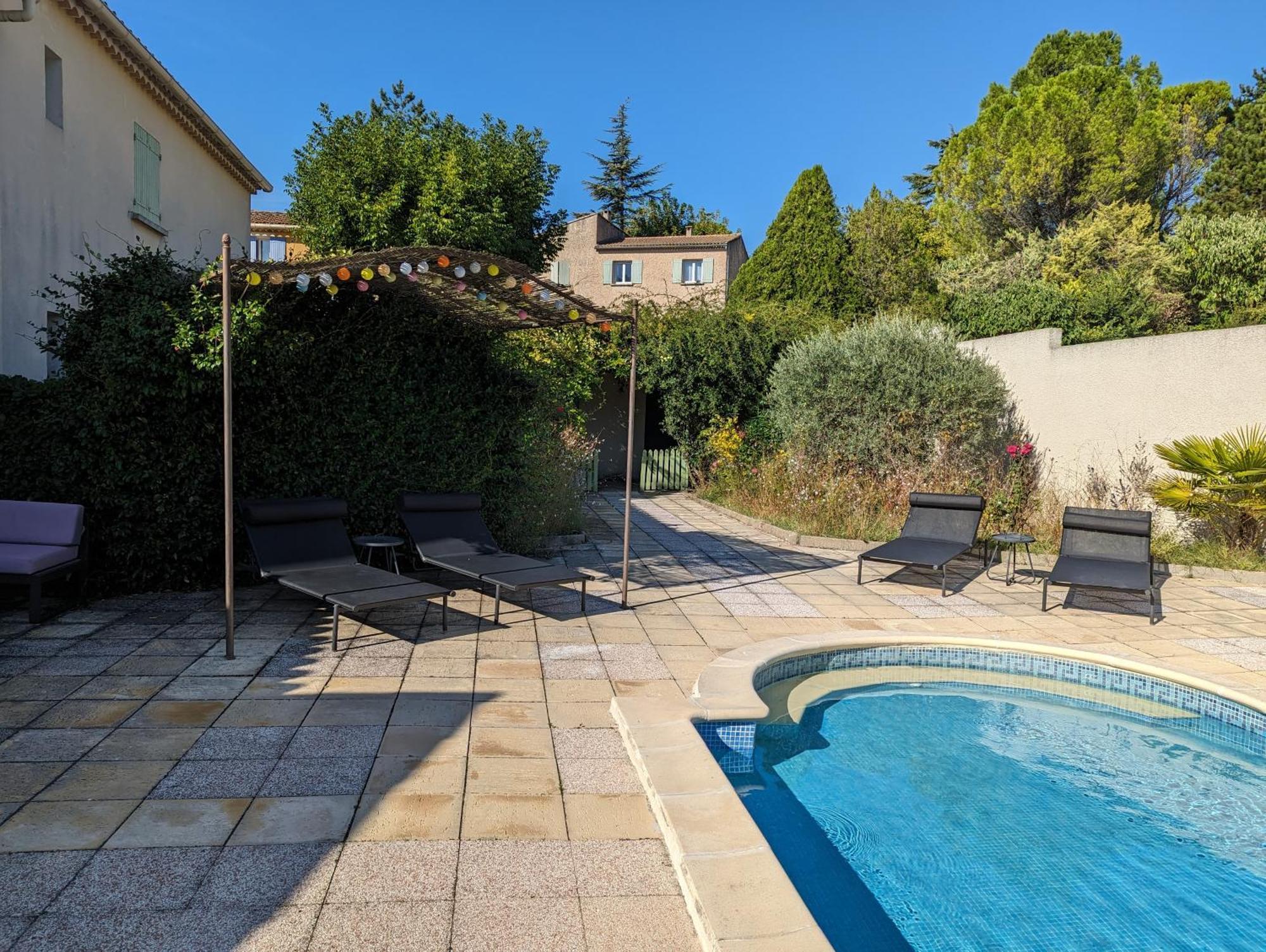 Gite Les Murmures Du Ventoux Mormoiron Bagian luar foto